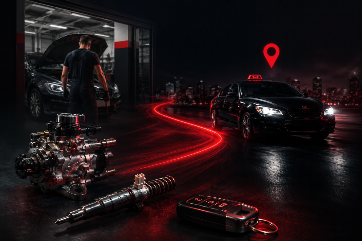 Бесплатное такси от TDI Service при ремонте